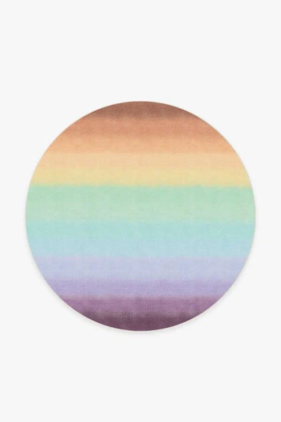 Ruggable Spectrum Rainbow Flatwoven Rug In Multi