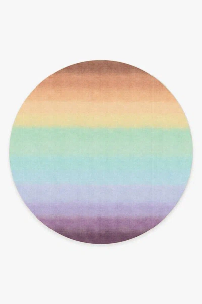 Ruggable Spectrum Rainbow Flatwoven Rug In Multi