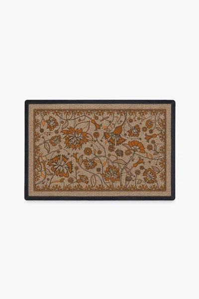 Ruggable Spring Has Sprung Burnt Orange Doormat By Iris Apfel In Brown
