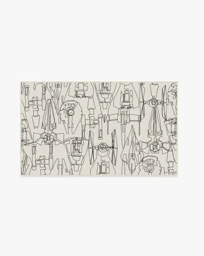 Ruggable Star Wars Armada Creme Flatwoven Rug In Neutral
