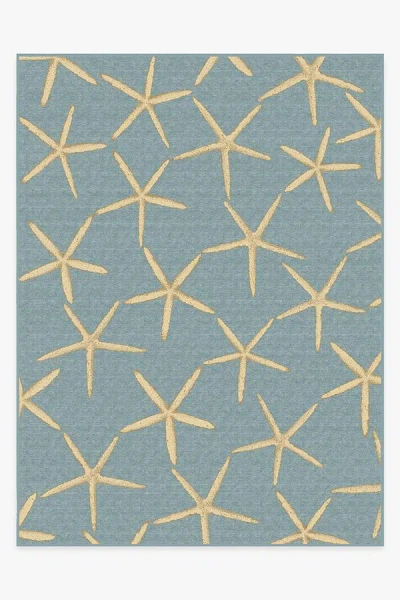 Ruggable Starfish Pale Blue Flatwoven Rug