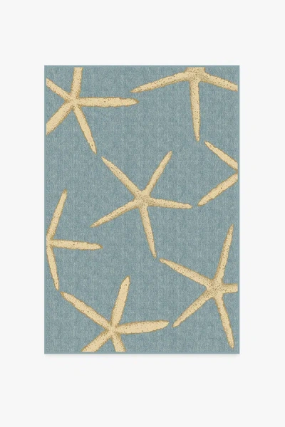 Ruggable Starfish Pale Blue Flatwoven Rug