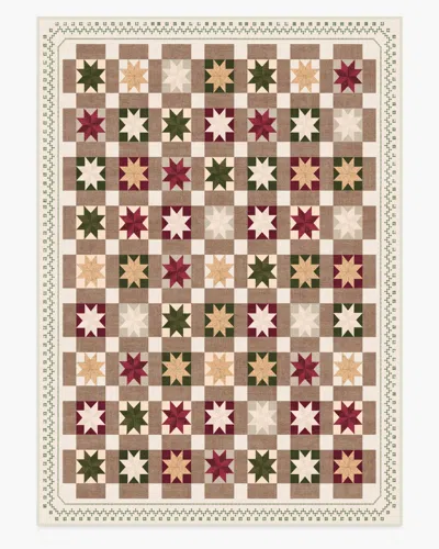 Ruggable Starling Cream Multicolor Flatwoven Rug