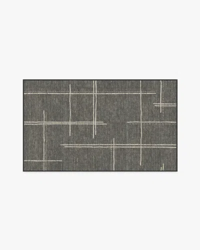 Ruggable Stellan Charcoal Flatwoven Rug In Multi