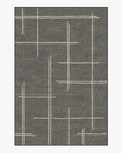 Ruggable Stellan Charcoal Flatwoven Rug In Multi