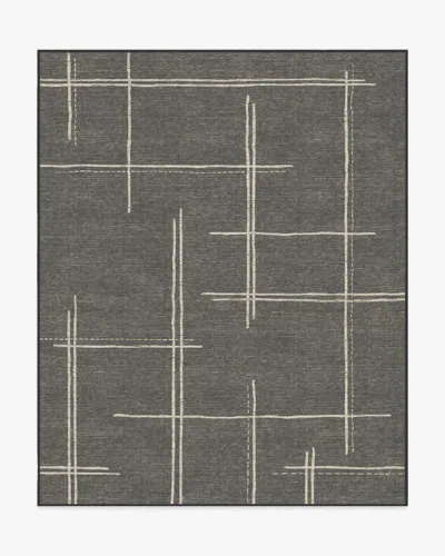 Ruggable Stellan Charcoal Flatwoven Rug In Multi
