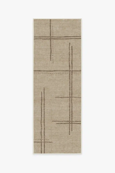 Ruggable Stellan Latte Brown Flatwoven Rug
