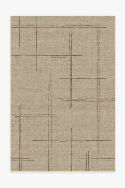Ruggable Stellan Latte Brown Flatwoven Rug