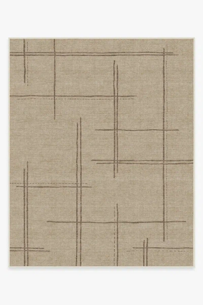 Ruggable Stellan Latte Brown Flatwoven Rug