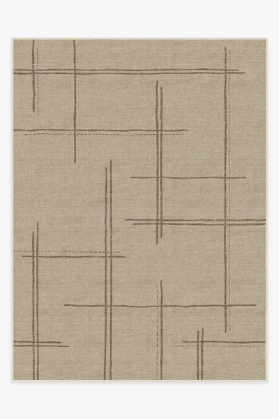 Ruggable Stellan Latte Brown Flatwoven Rug In Multi