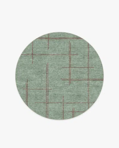 Ruggable Stellan Sage Flatwoven Rug In Green