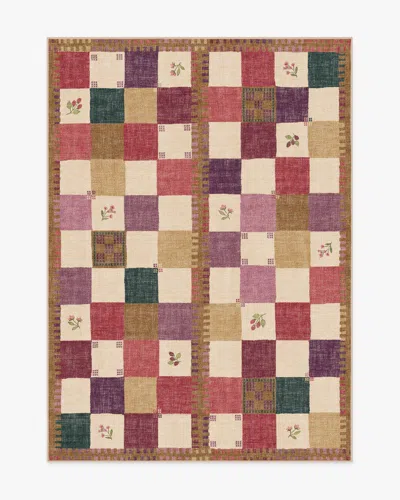 Ruggable Stonefruit Red Flatwoven Rug