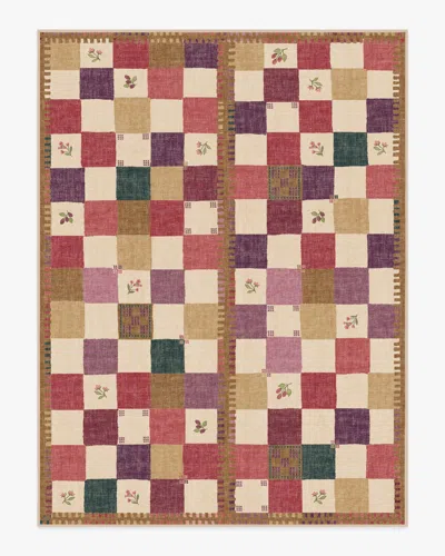 Ruggable Stonefruit Red Flatwoven Rug