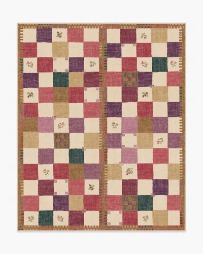 Ruggable Stonefruit Red Flatwoven Rug
