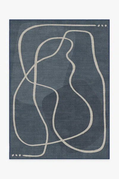 Ruggable Strova Dusk Blue Flatwoven Rug