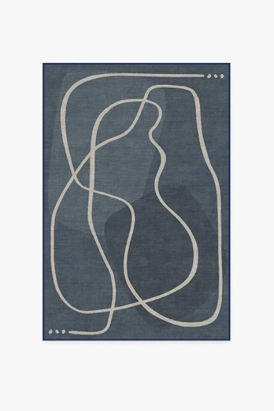 Ruggable Strova Dusk Blue Flatwoven Rug