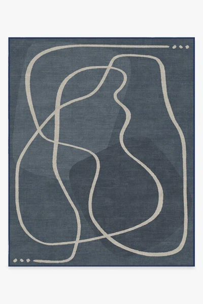 Ruggable Strova Dusk Blue Flatwoven Rug