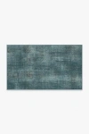 Ruggable Sudaria Solid Teal Blue Flatwoven Rug In Blue