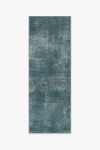 Ruggable Sudaria Solid Teal Blue Flatwoven Rug In Blue