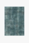 Ruggable Sudaria Solid Teal Blue Flatwoven Rug In Blue