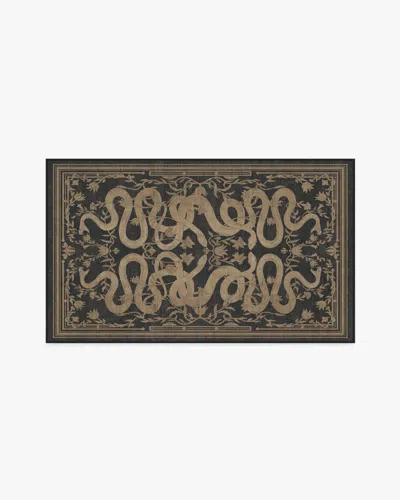 Ruggable Sumaya Soft Black Flatwoven Rug By Martyn Lawrence Bullard