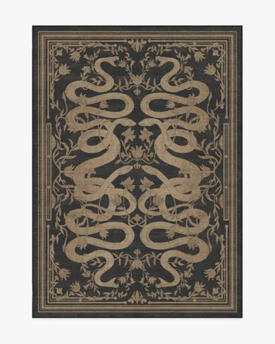 Ruggable Sumaya Soft Black Flatwoven Rug By Martyn Lawrence Bullard
