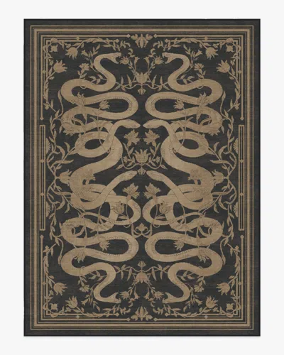 Ruggable Sumaya Soft Black Flatwoven Rug By Martyn Lawrence Bullard