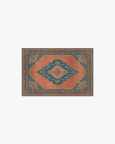 Ruggable Sunset Bazaar Tropic Coral Flatwoven Rug By Matthew Williamson In Multi