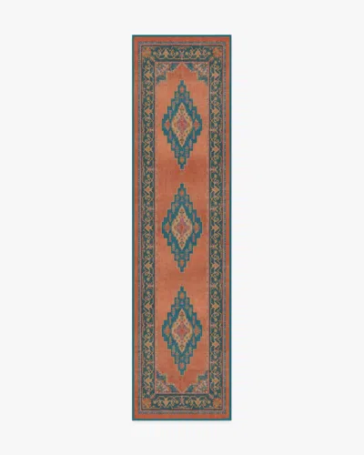 Ruggable Sunset Bazaar Tropic Coral Flatwoven Rug By Matthew Williamson In Multi