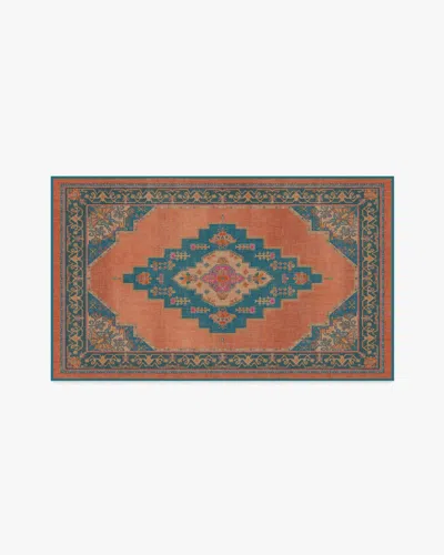 Ruggable Sunset Bazaar Tropic Coral Flatwoven Rug By Matthew Williamson In Multi