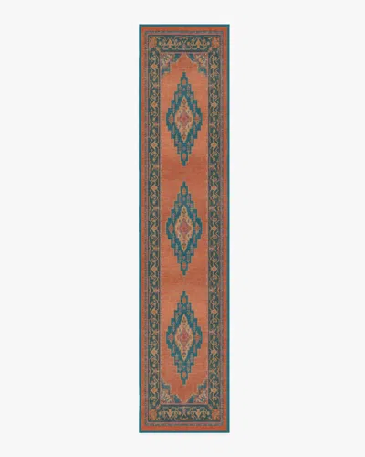 Ruggable Sunset Bazaar Tropic Coral Flatwoven Rug By Matthew Williamson In Multi