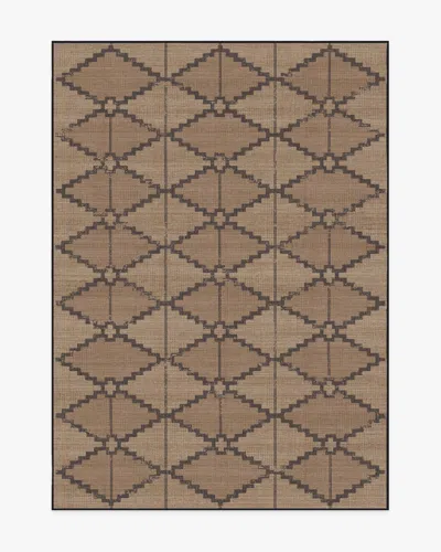 Ruggable Talullah Charcoal Re-jute Rug In Brown