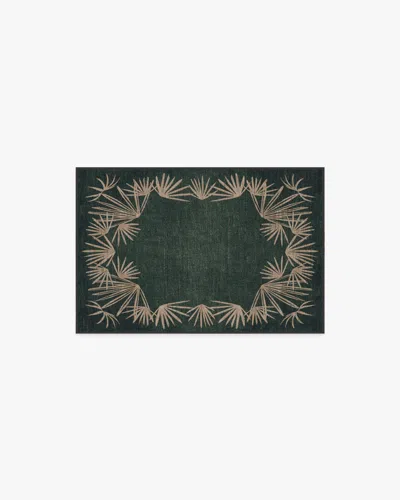 Ruggable Tarsila Forest Flatwoven Rug By Justina Blakeney In Green