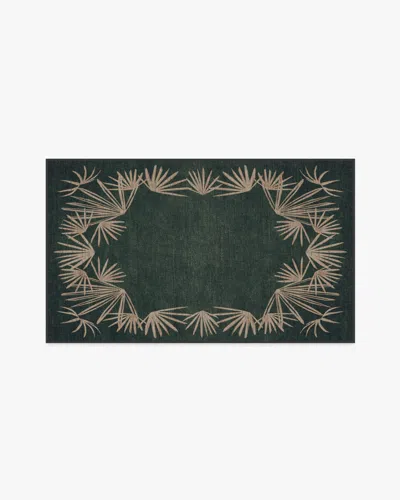 Ruggable Tarsila Forest Flatwoven Rug By Justina Blakeney In Black