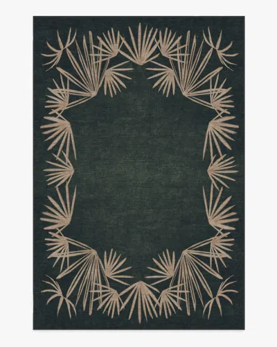 Ruggable Tarsila Forest Flatwoven Rug By Justina Blakeney In Black