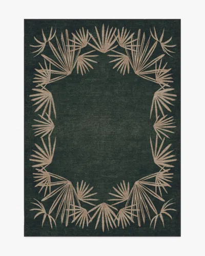 Ruggable Tarsila Forest Flatwoven Rug By Justina Blakeney In Black