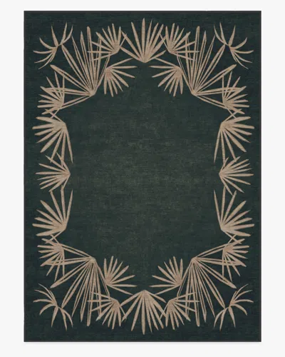 Ruggable Tarsila Forest Flatwoven Rug By Justina Blakeney In Black