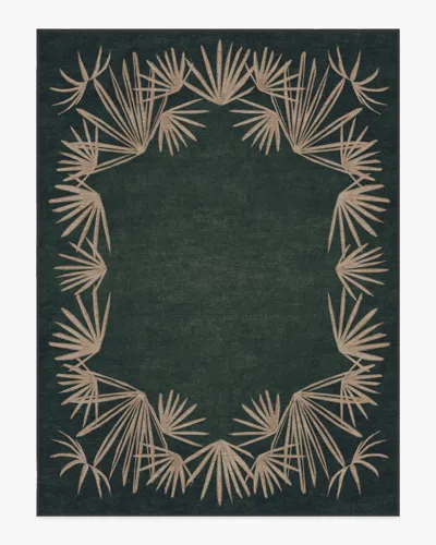 Ruggable Tarsila Forest Flatwoven Rug By Justina Blakeney In Black