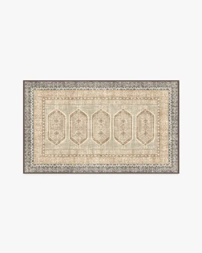 Ruggable Tawnie Brown Flatwoven Rug In Multi