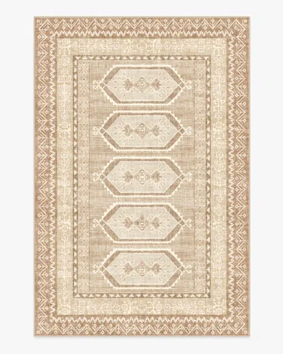 Ruggable Tawnie Taupe & Cream Flatwoven Rug In Brown