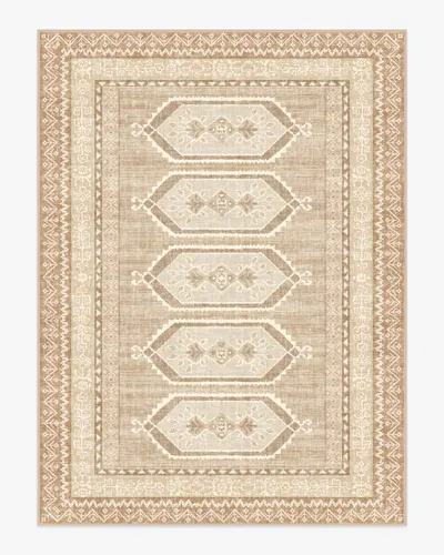 Ruggable Tawnie Taupe & Cream Flatwoven Rug In Brown