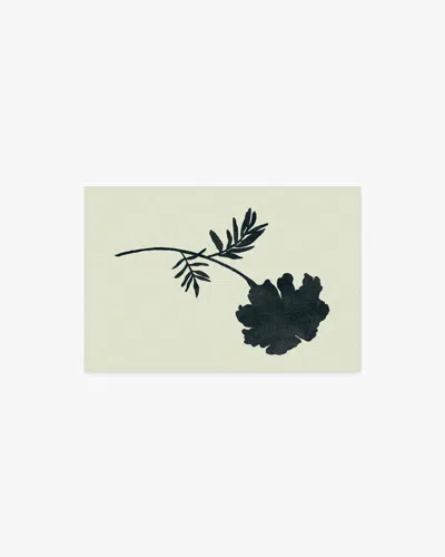 Ruggable Temple Silhouette Ivory & Charcoal Flatwoven Rug By The Local Project In Neutral