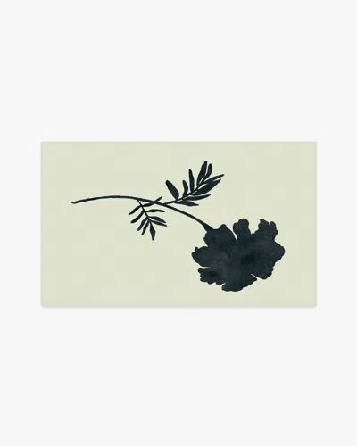 Ruggable Temple Silhouette Ivory & Charcoal Flatwoven Rug By The Local Project In Gray