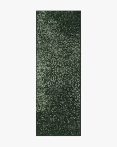 Ruggable Terran Moss Flatwoven Rug By Architectural Digest In Green