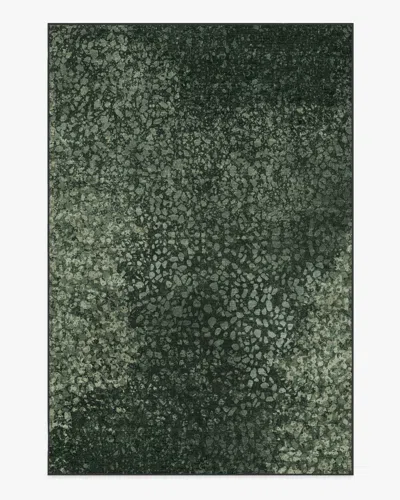 Ruggable Terran Moss Flatwoven Rug By Architectural Digest In Green
