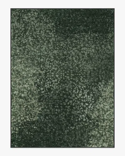 Ruggable Terran Moss Flatwoven Rug By Architectural Digest In Green