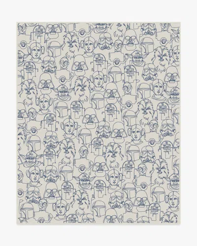 Ruggable The Saga Delft Blue Flatwoven Rug