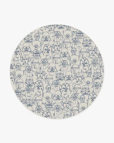Ruggable The Saga Delft Blue Flatwoven Rug