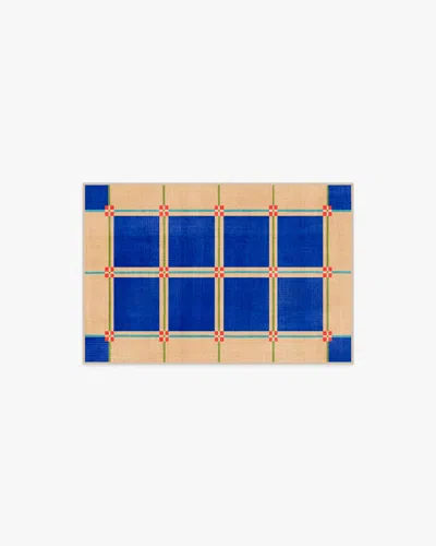 Ruggable This House Is A Home Blue Flatwoven Rug By Dan Pelosi