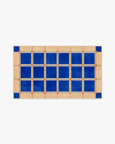 Ruggable This House Is A Home Blue Flatwoven Rug By Dan Pelosi